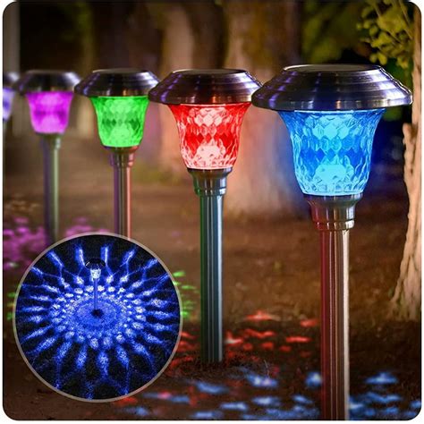 Experience the convenience of solar-powered lights in your garden